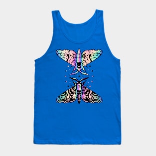 Duality Moths - Rainbow Tank Top